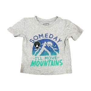 Someday I’ll Move Mountains T-Shirt Size 2t
